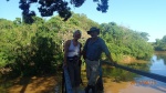 Pampas - Une photo de nous avant d'aller à la chasse à l'anaconda (on sait jamais)