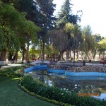 Sucre - Parque Bolivar (les fontaines ne marche pas à la saison sec)