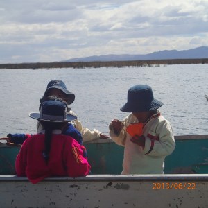 Uros - ...et qui se désaltèrent