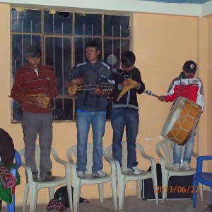 Amantani - et les musiciens