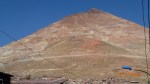 Potosi - Vue de la montagne où il extrait l'argent