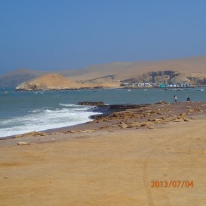 Paracas - Petit port de pêche à même la réserve où on mange du très bon Ceviché 