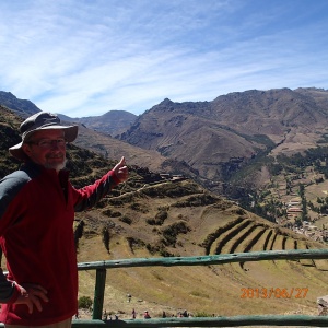 Cusco - Tour vers la Vallée Sacrée: Ruina de Pisac : un autre point de vue