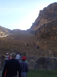 Cusco - Tour vers la Vallée Sacrée: La forteresse à Ollantaytambo